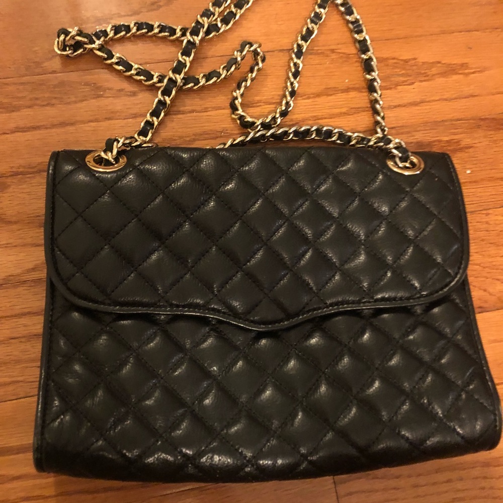 Gently worn black cross body